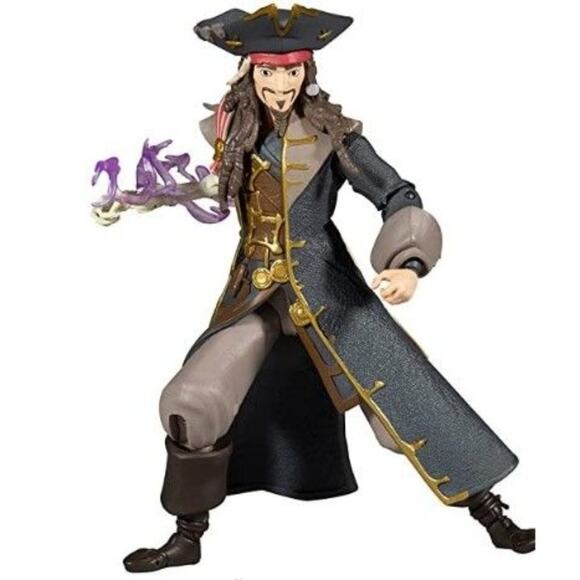 Disney Mirrorverse Captain Jack Sparrow 7" Action Figure Johnny Depp - Picture 2 of 13